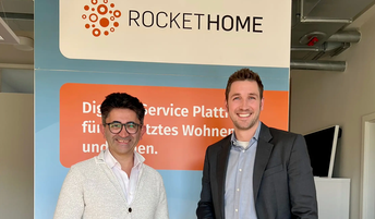 Yüksel Sirmasac, directeur général de Rockethome, et Robert Schlieper, directeur général de WILKA